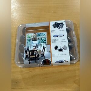 Furnigear 20 Pcs Dia Nail On Furniture Glides for Chairs, Tables Etc. New Sealed